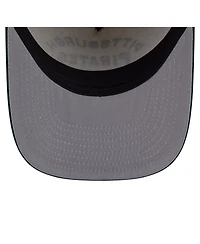 New Era Men's Cream/Dark Green Pittsburgh Pirates Chrome A-Frame 9FIFTY Snapback Hat