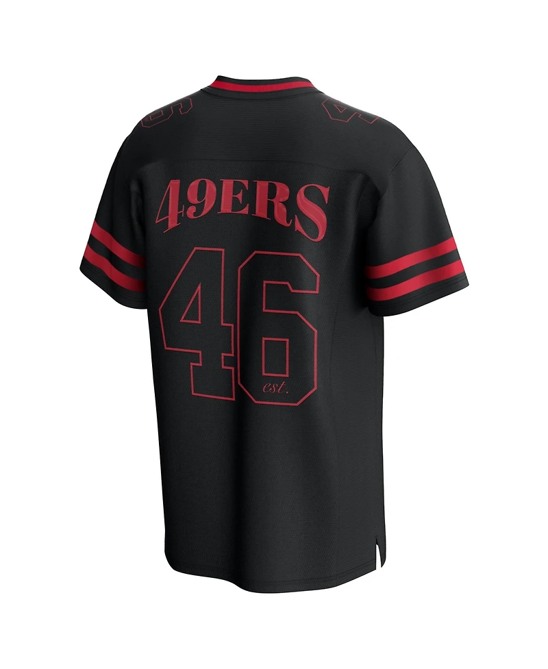Fanatics Men's Black San Francisco 49ers After Hours Fashion Mesh T-Shirt