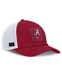 Nike Men's and Women's Crimson Alabama Crimson Tide 2026 On-Field Gameday Rope Trucker Adjustable Hat