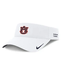 Nike Men's and Women's White Auburn Tigers 2026 On-Field Ace Adjustable Visor