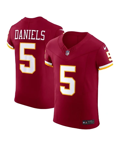 Nike Men's Jayden Daniels Burgundy Washington Commanders Vapor F.u.s.e. Elite Jersey