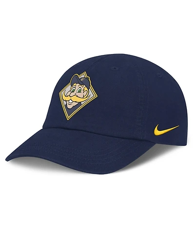 Nike Baby Boys and Girls Navy Milwaukee Brewers Mascot Club Flex Hat