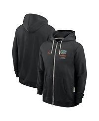 Jordan Men's Black Florida Gators 2026 Sideline Standard Issue Dri-fit Full-Zip Hoodie