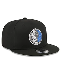 New Era Men's Black Dallas Mavericks 2026 Nba Draft Crystal 9FIFTY Snapback Hat