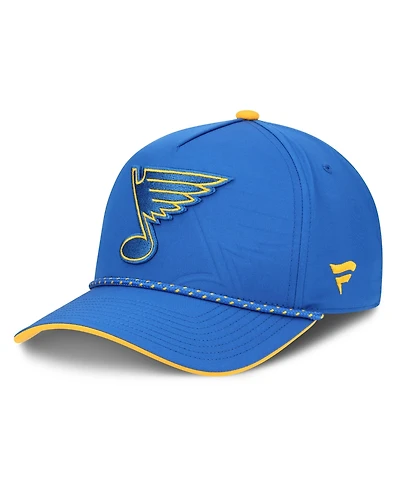 Fanatics Men's Blue St. Louis Blues On Stage Podium A-Frame Adjustable Hat