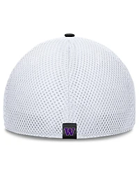 Fanatics Men's Black Washington Huskies 5-Panel Matter Flex Hat
