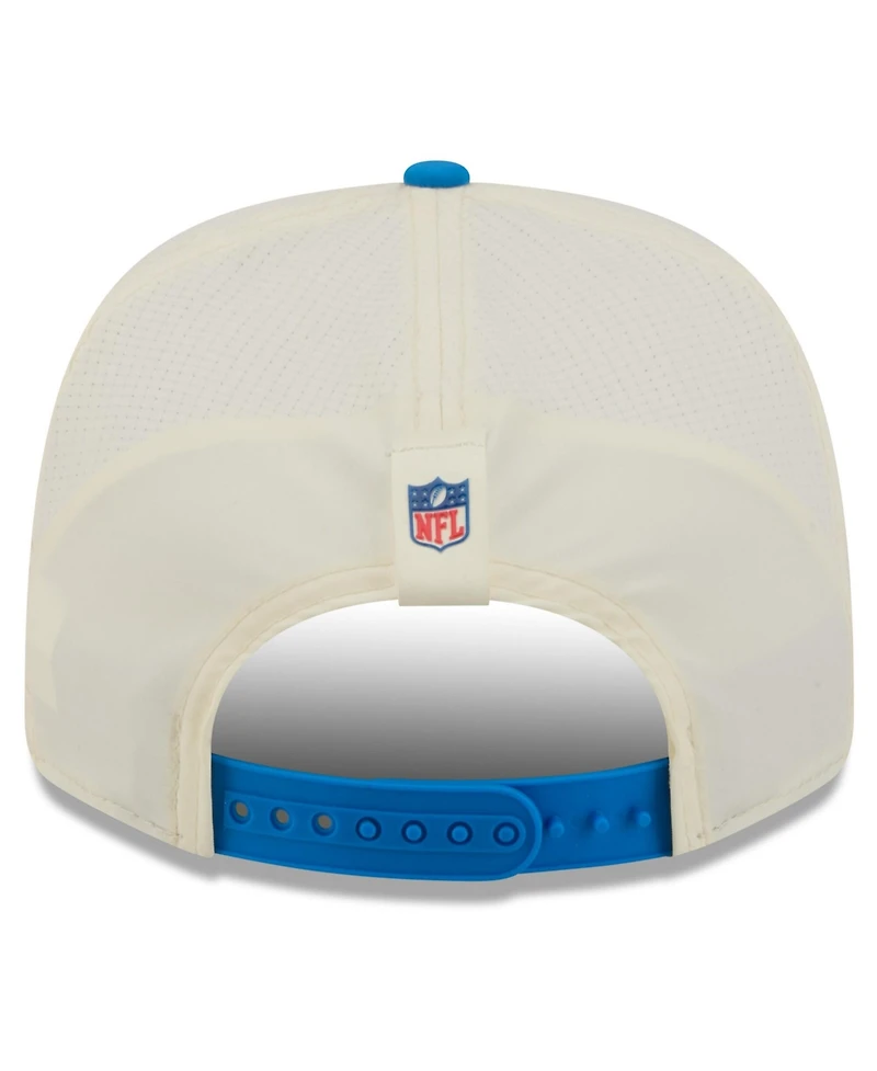 New Era Men's Cream/Blue Detroit Lions 2026 Nfl Training Camp 9SEVENTY Adjustable Hat