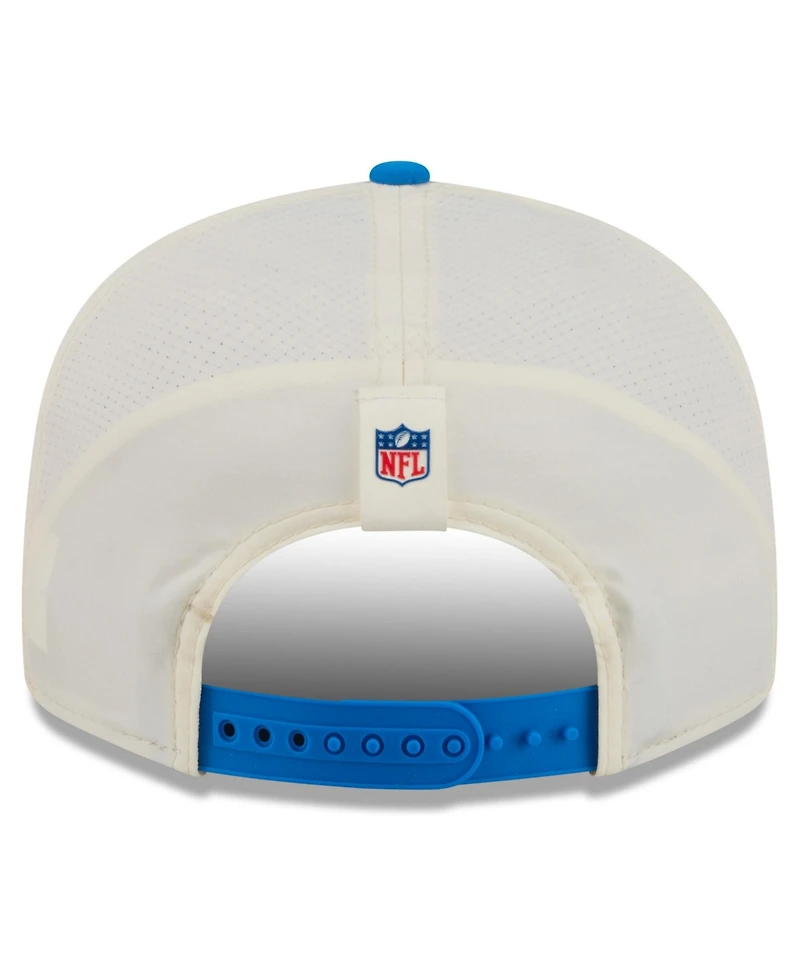 New Era Men's Cream/Blue Detroit Lions 2026 Nfl Training Camp 9FIFTY Snapback Hat