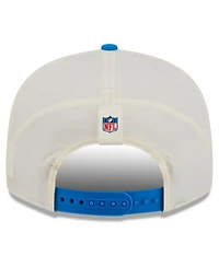 New Era Men's Cream/Blue Detroit Lions 2026 Nfl Training Camp 9FIFTY Snapback Hat