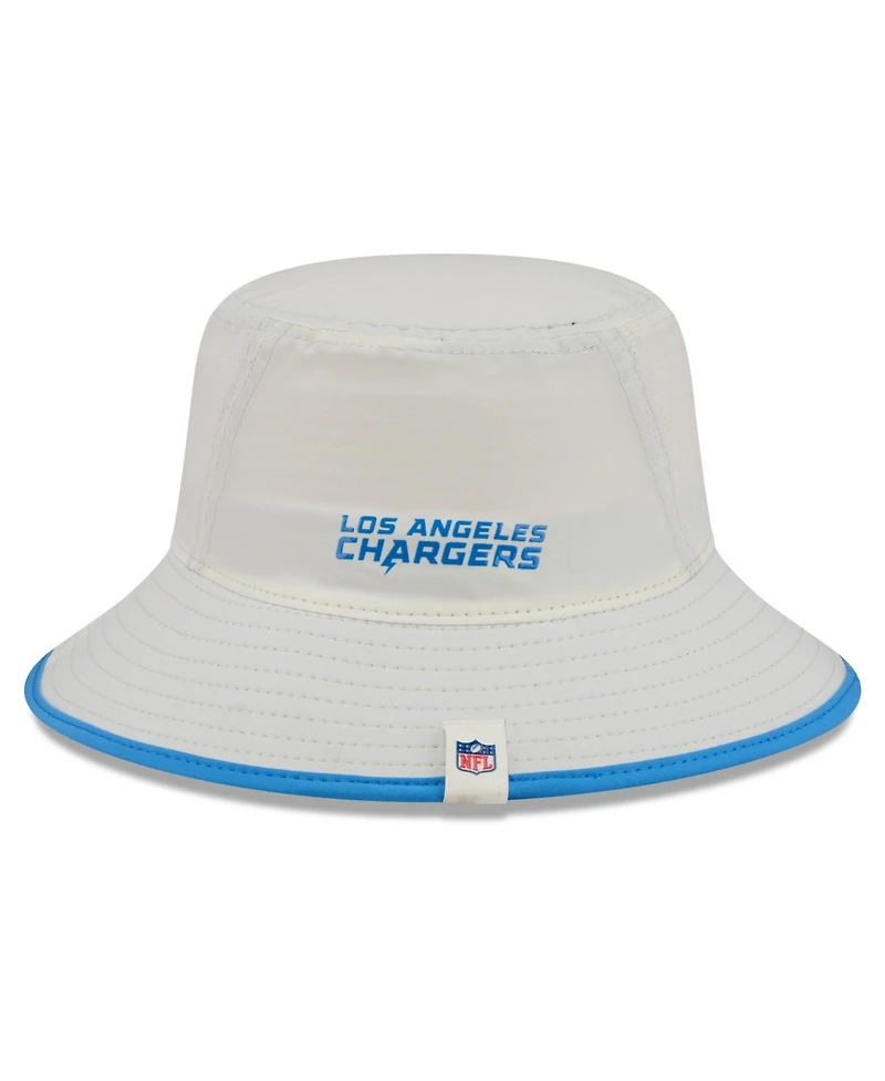 New Era Men's Cream Los Angeles Chargers 2026 Nfl Training Camp Sport Bucket Hat