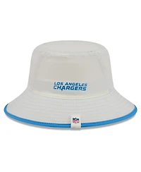 New Era Men's Cream Los Angeles Chargers 2026 Nfl Training Camp Sport Bucket Hat