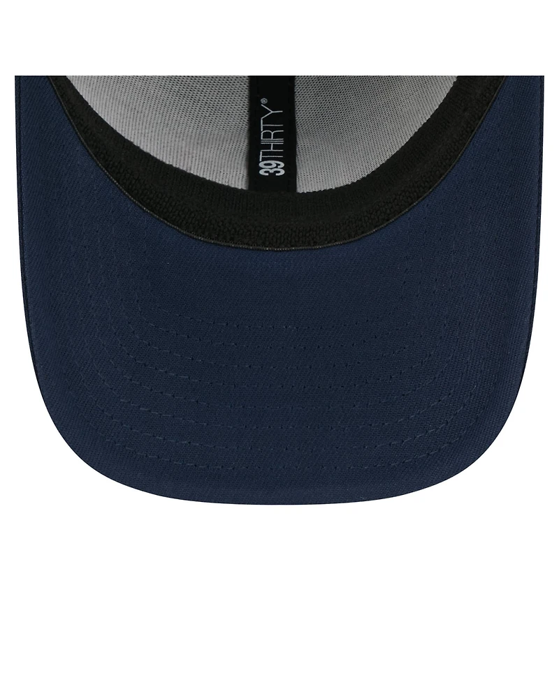 New Era Men's Navy Tennessee Titans Core Team 39THIRTY Flex Hat