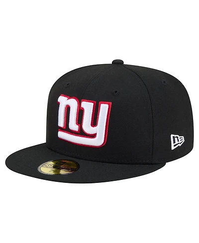 New Era Men's Black York Giants 59FIFTY Fitted Hat