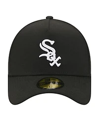 New Era Men's Black Chicago White Sox A-Frame 59FORTY Fitted Hat