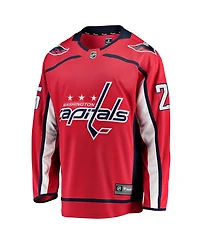 Fanatics Men's Jordan Kyrou Red Washington Capitals Home Breakaway Jersey