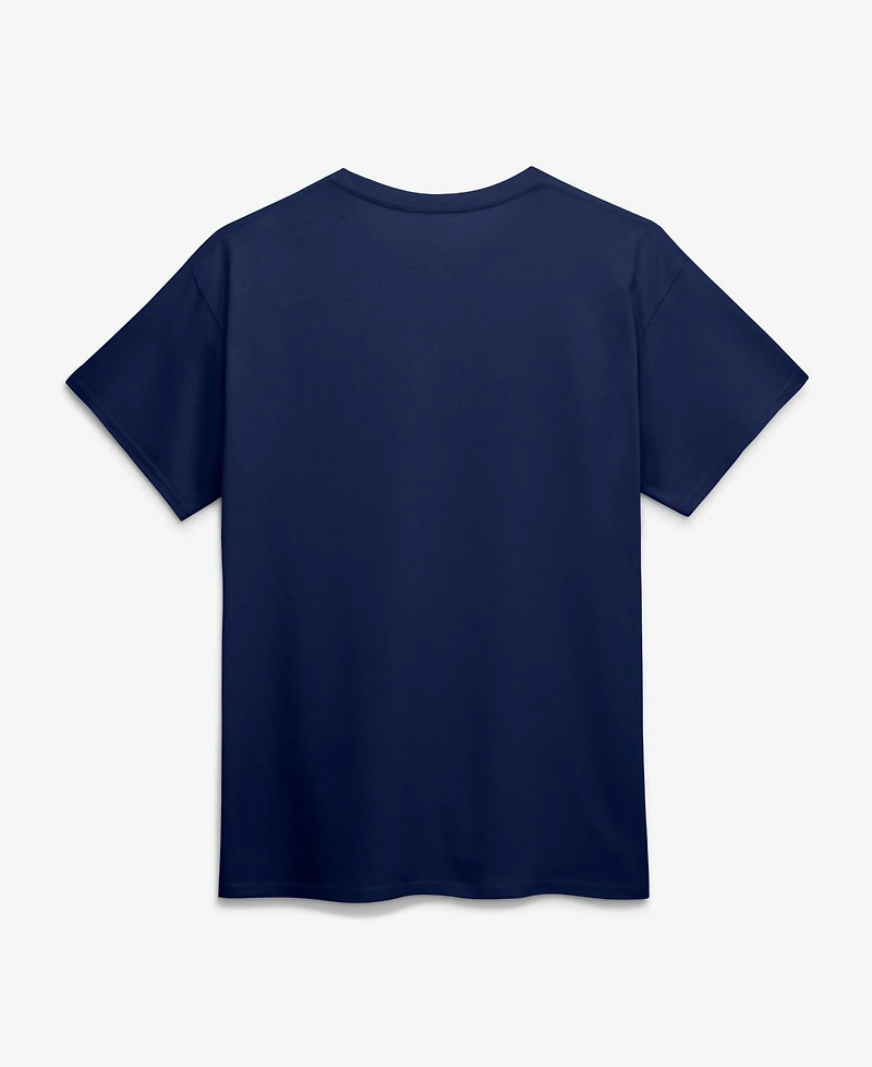 Logo Athletic Men's Navy Denver Broncos Cotton Victory Arch T-Shirt
