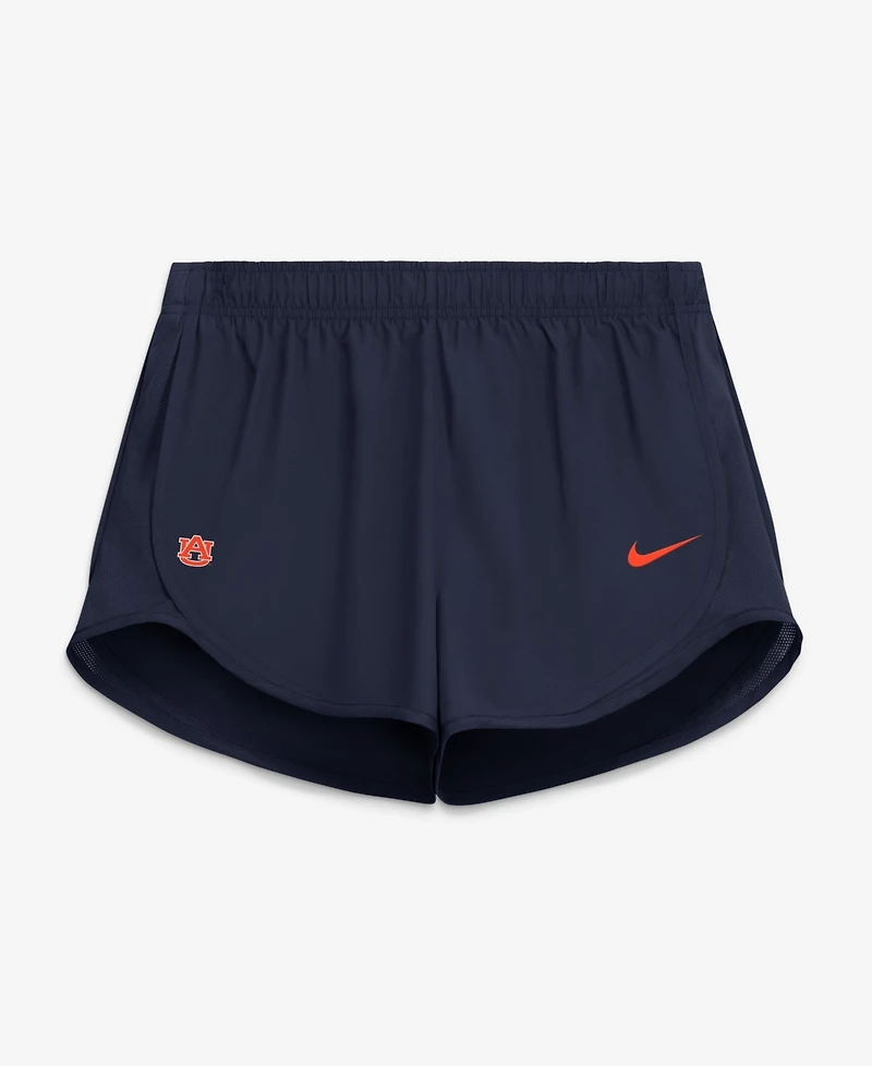 Nike Women's Navy Auburn Tigers Tempo Mid-Rise Dri-fit Shorts