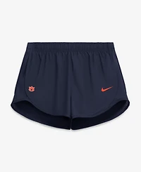 Nike Women's Navy Auburn Tigers Tempo Mid-Rise Dri-fit Shorts