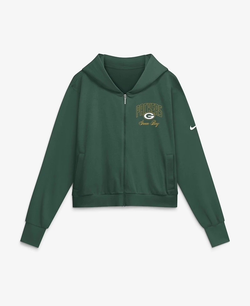 Nike Women's Green Bay Packers Primetime Full-Zip Hoodie
