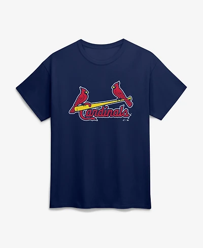 Logo Athletic Men's Navy St. Louis Cardinals Wordmark T-Shirt