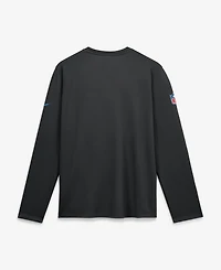 Nike Men's Black Carolina Panthers Sideline Coaches Uv Dri-fit Long Sleeve Shirt