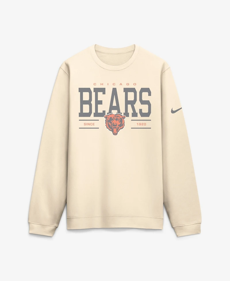 Nike Men's Natural Chicago Bears Always Reppin' Club Sweatshirt
