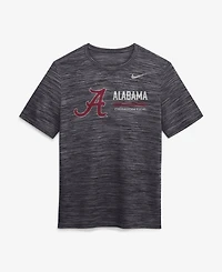 Nike Men's Anthracite Alabama Crimson Tide Sideline Velocity Dri-fit T-Shirt