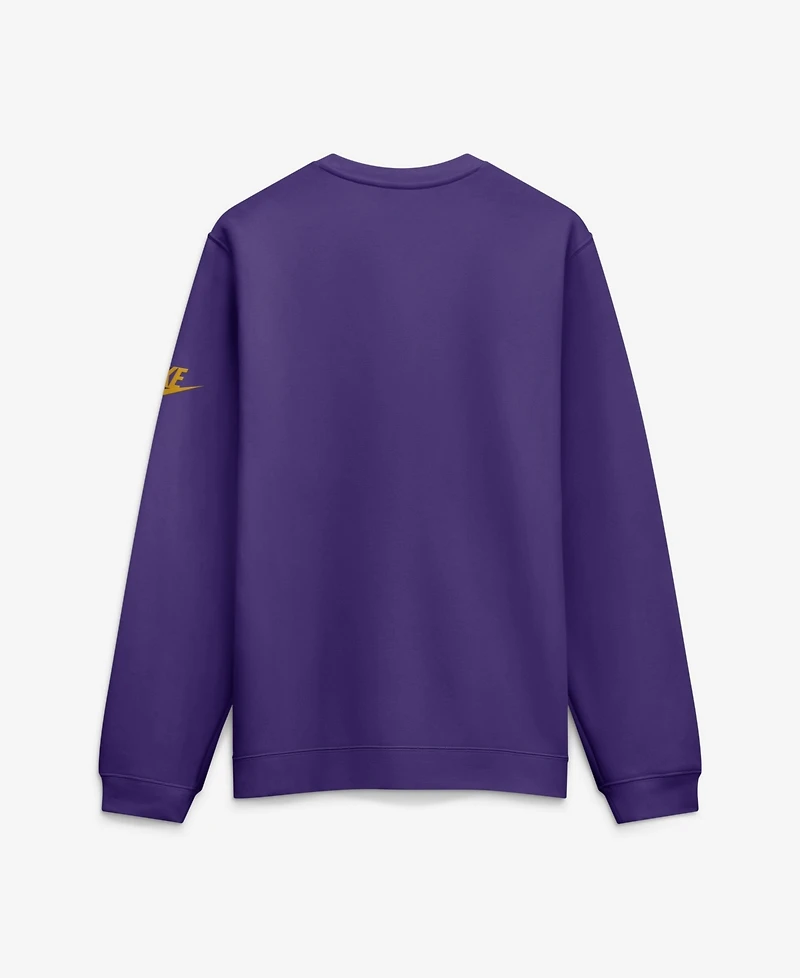 Nike Men's Purple Lsu Tigers Legacy Sweatshirt