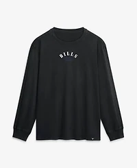 Fanatics Men's Black Buffalo Bills Relaxed Fullback Drive Long Sleeve Fashion T-Shirt