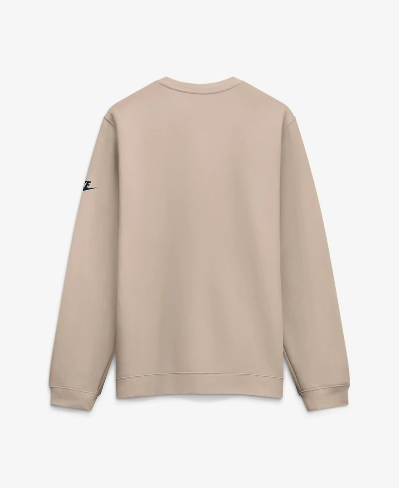 Nike Men's Sand Chicago Bears I-Formation Rewind Club Crew Sweatshirt