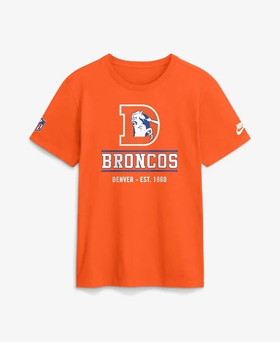 Nike Men's Orange Denver Broncos Sideline Alternate Final Sprint Dri-fit T-Shirt