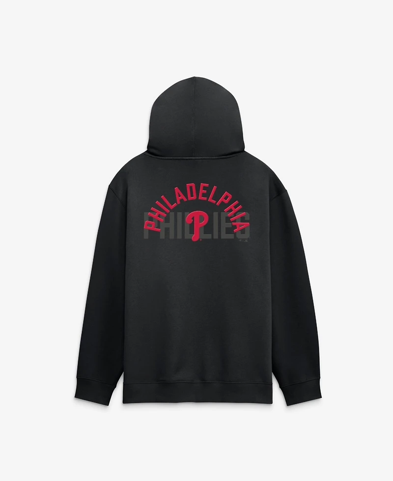 Fanatics Men's Philadelphia Phillies Black Out Fleece Hoodie