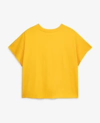 '47 Brand Women's Gold Milwaukee Brewers Plus Win Big Oversized Notch-Neck T-Shirt