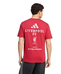 Adidas Men's Red Liverpool Graphic T-Shirt