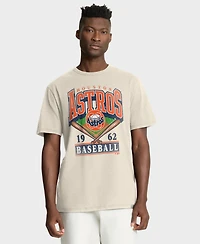 Fanatics Men's Tan Houston Astros Stadium Slub T-Shirt