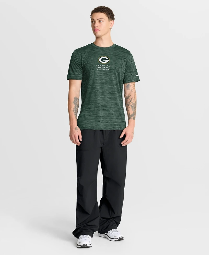 Nike Men's Green Bay Packers Velocity Ball Carrier Dri-fit T-Shirt