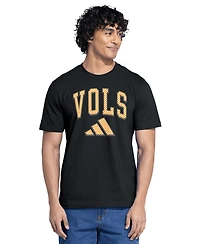 Adidas Men's Black Tennessee Volunteers Checker Fresh T-Shirt