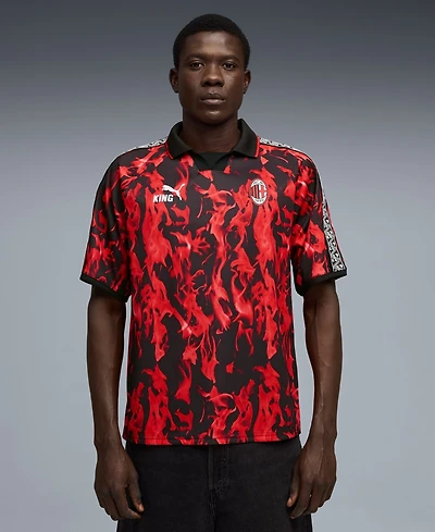 Puma Men's Red Ac Milan King Retro Jersey
