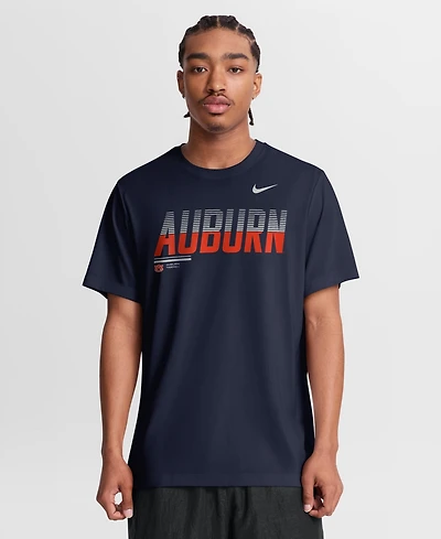 Nike Men's Navy Auburn Tigers Sideline Legend Dri-fit T-Shirt