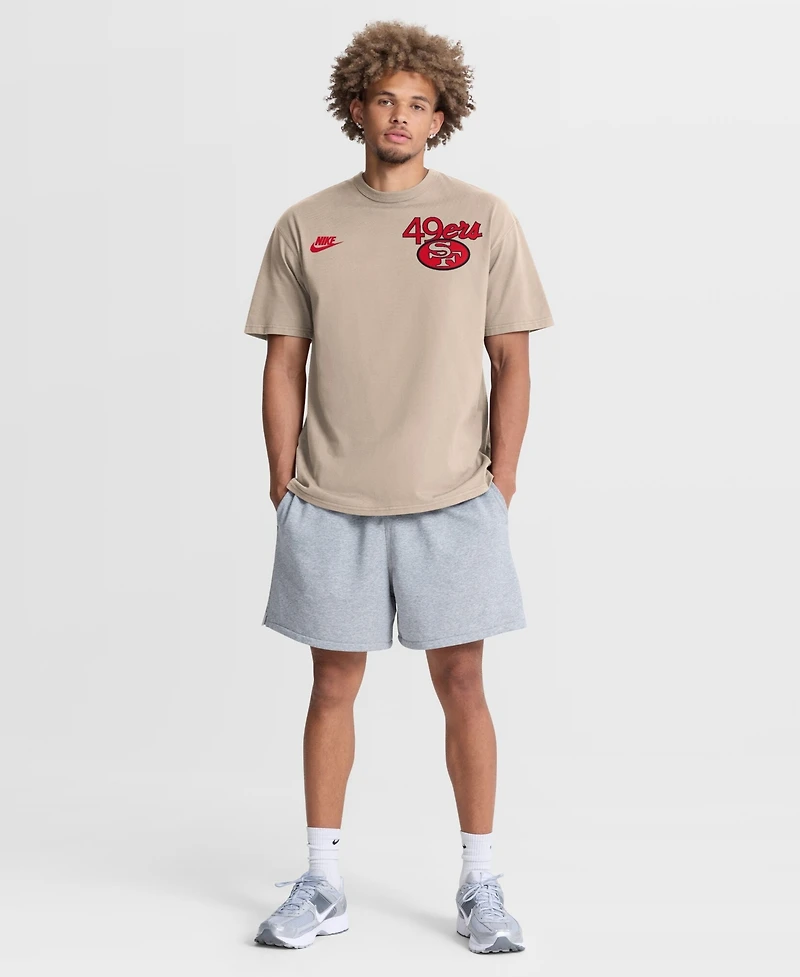 Nike Men's Sand San Francisco 49ers Night Primary Max90 T-Shirt
