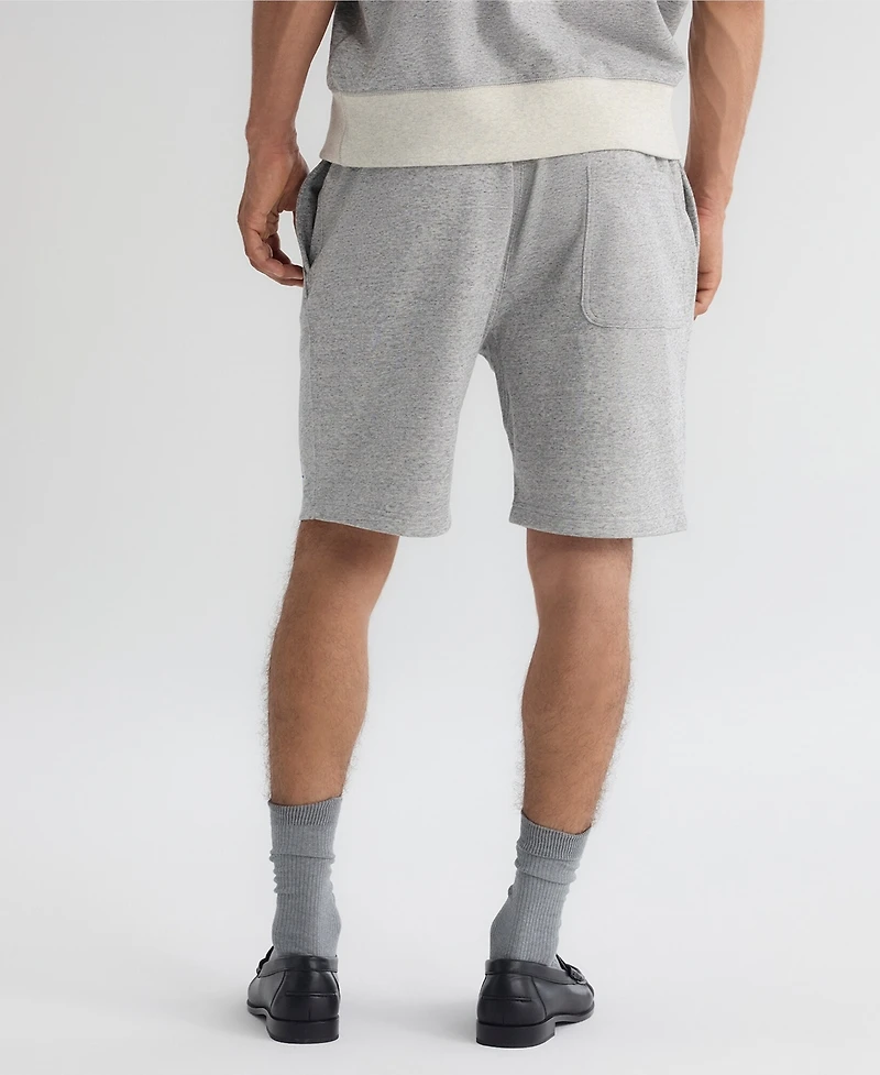 Fanatics Men's Steel Heather Los Angeles Dodgers Iconic Terry Warm-Up Shorts