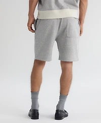Fanatics Men's Steel Heather Los Angeles Dodgers Iconic Terry Warm-Up Shorts