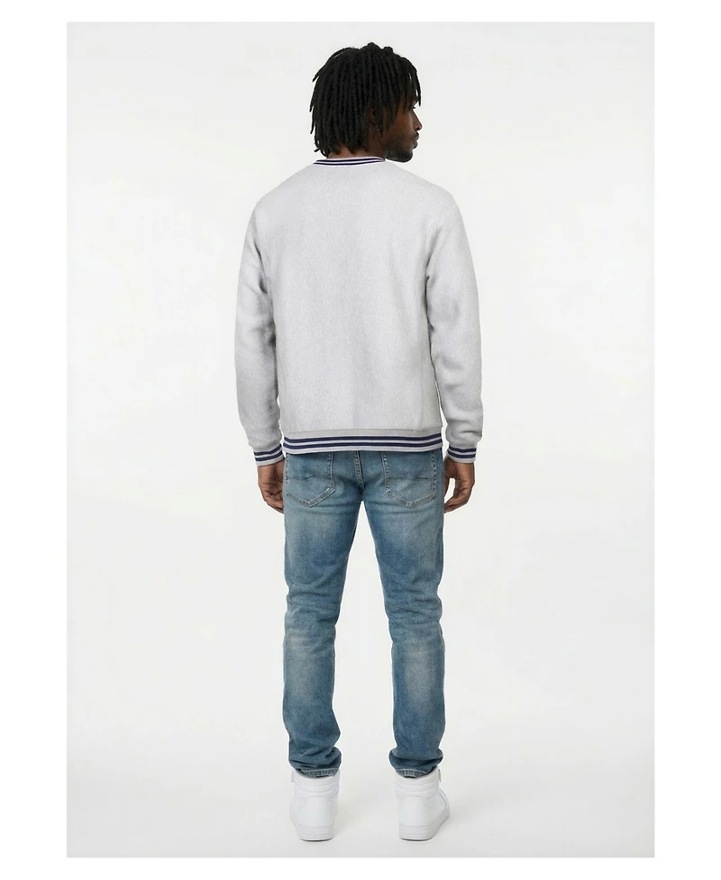 Champion Men's Heather Gray Seattle Mariners Reverse Weave Sweatshirt