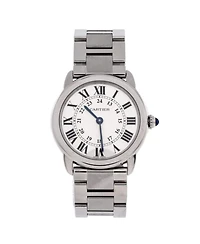 Pre-Owned Cartier Ronde Solo de Cartier Quartz Watch in Stainless Steel 29mm