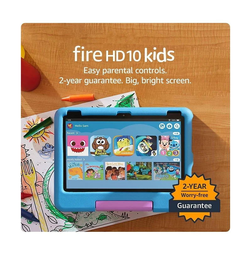 Amazon Fire Hd 10 Kids - 10.1" Tablet 2023 Release - 32GB with Wi-Fi