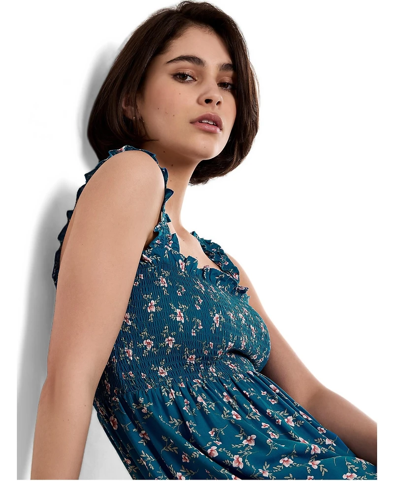 Apricot Women's Orchid Smock Tiered Midi Dress