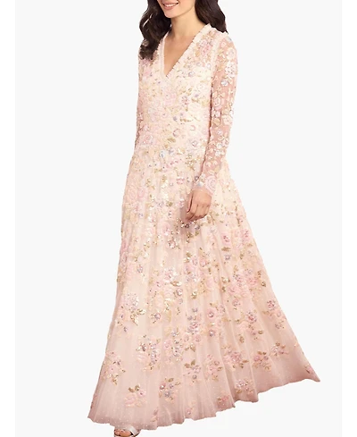 Needle & Thread Women's Sequin Paradise V-Neck Gown