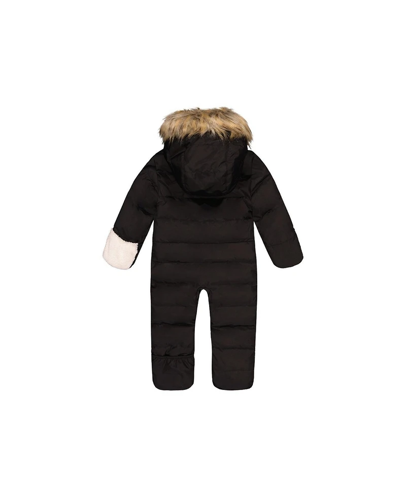 Deux par Baby Unisex Snug One Piece Snowsuit Adapted for Car Seats
