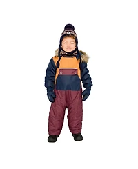 Deux par Baby Boys One Piece Snowsuit Adapted for Car Seats