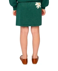 Deux par Toddler Girl ( 2 to 5 ) Knitted Skirt Jasper Printed